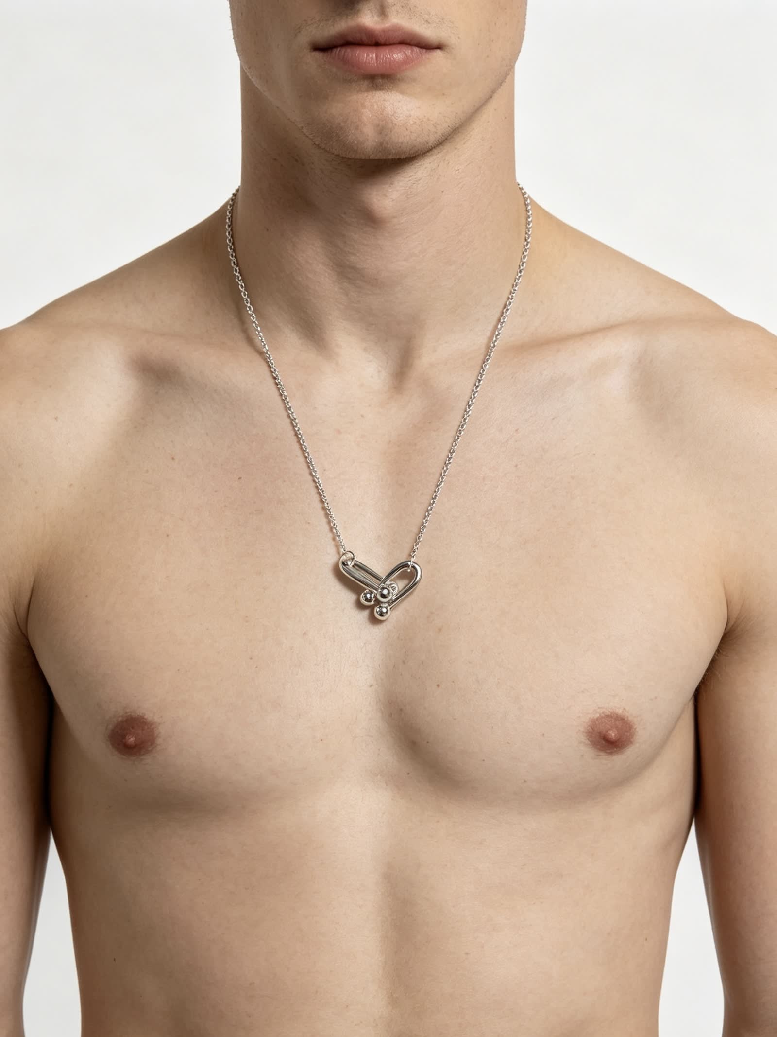 Tiffany & Co. Elsa Peretti® Silver Heart Tag Necklace
